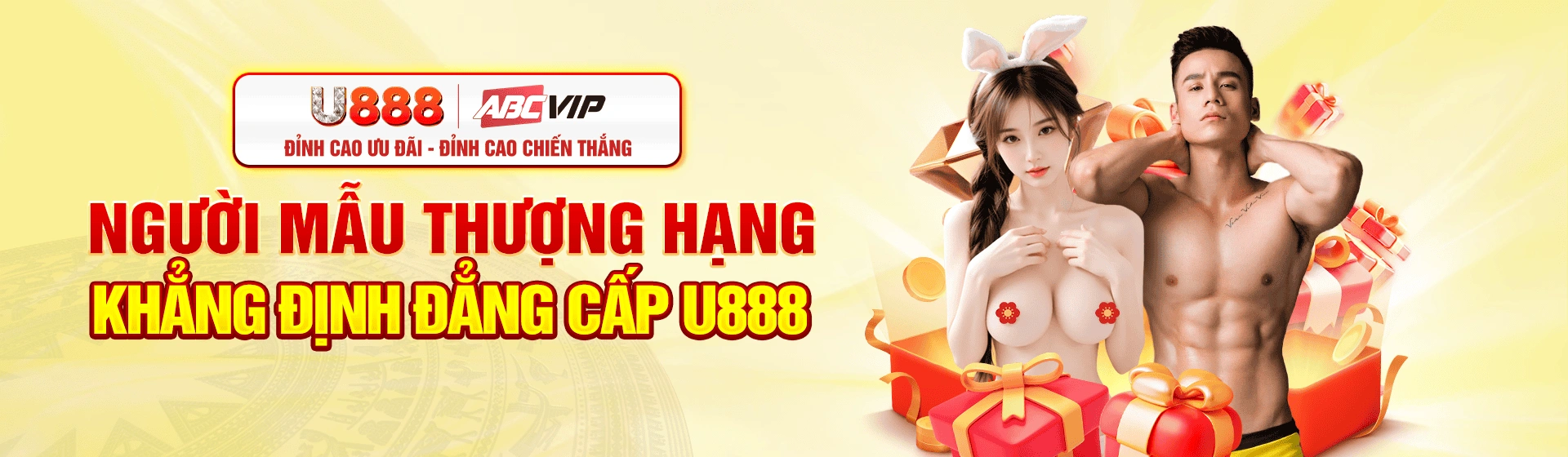 Banner U888 về ứng dụng và khu nội dung di động